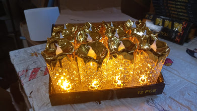 LED Flameless Golden Candle