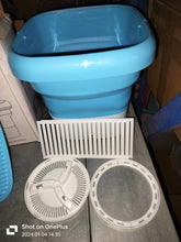 Small foldable washing machine, easy to carry anZyventa
