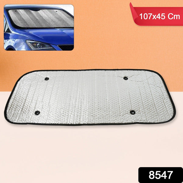 Car Windshield Sun Shade, Blocks UV Rays Sun Visor Protector,  (107×45 Cm)